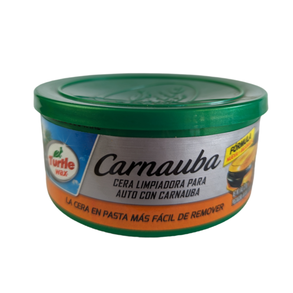 Turtle wax pasta carnauba 8oz (sin esponja)