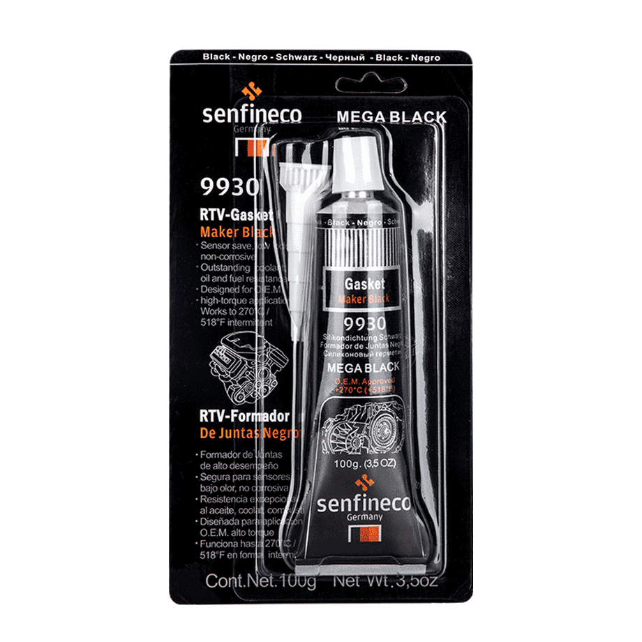 SILICONA NEGRA SENFINECO 9930