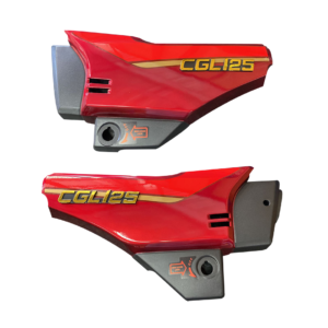 Tapas laterales cgl 125 rojas
