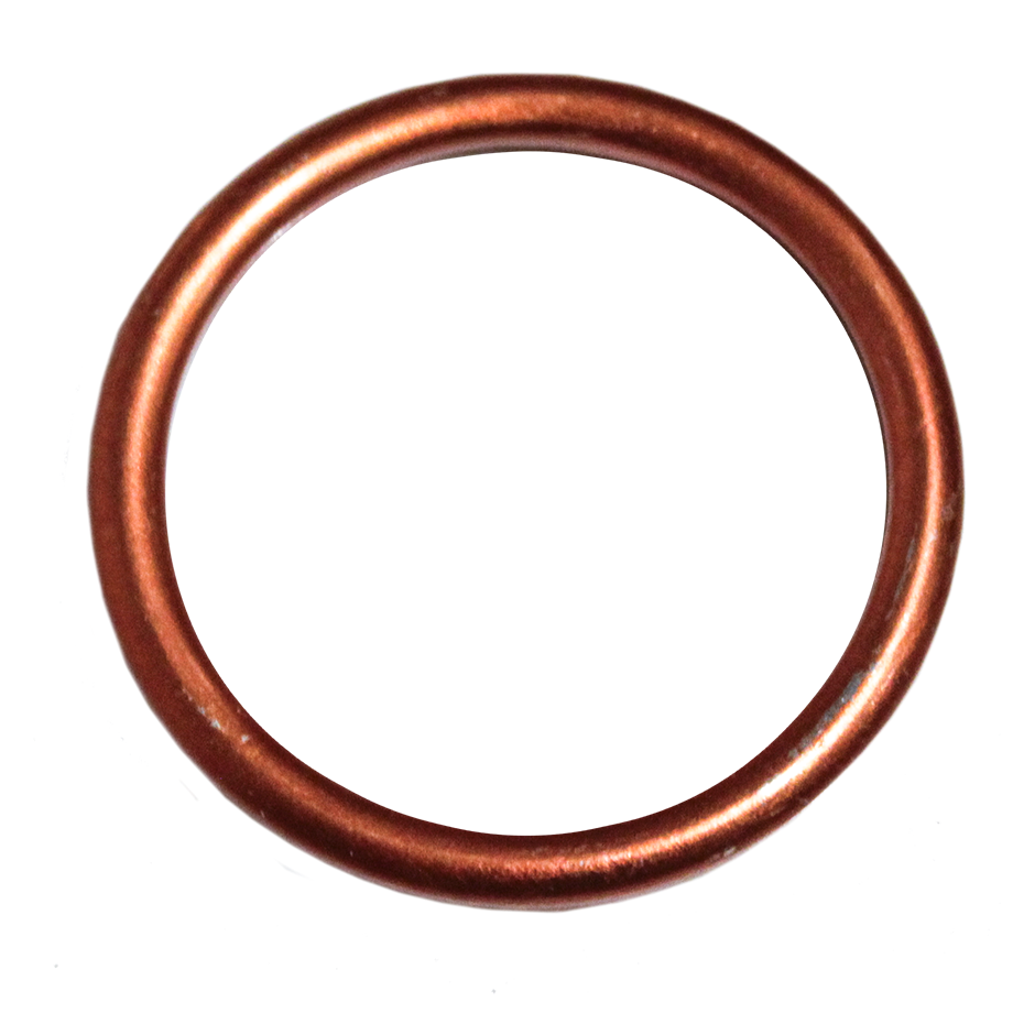 EMPAQUE MUFLA CGL125 COBRE