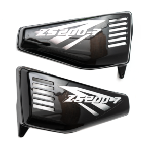 Tapas laterales zs 200-7 (negras)