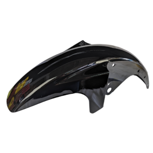 Guardabarro delantero plastico negro ybr 125