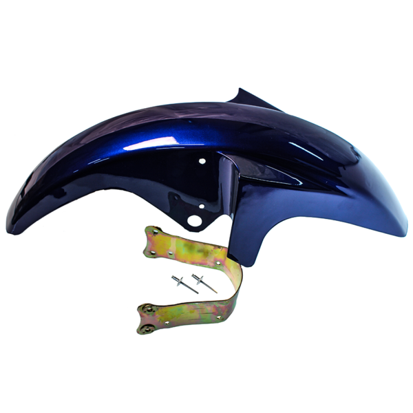 Guardabarro delantero plastico azul ybr 125