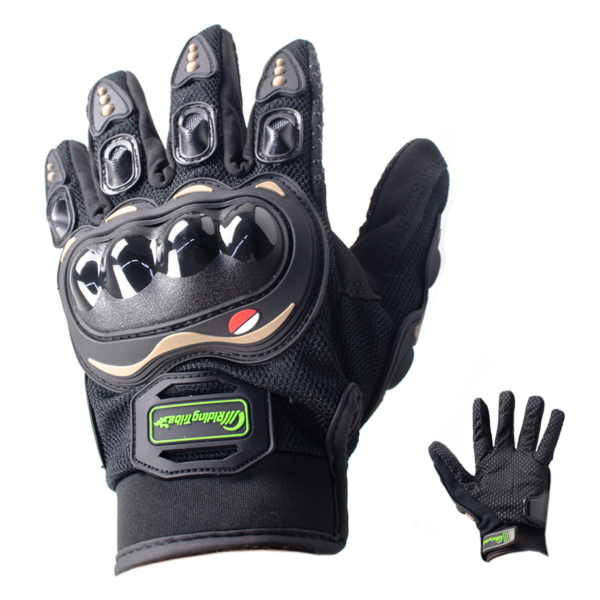 Guantes de moto mcs-01d talla l (negros)