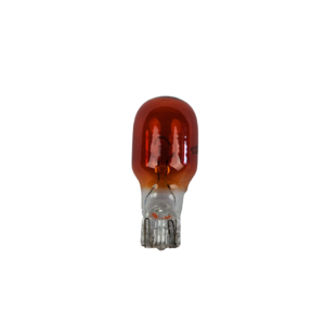 Bombillo todo vidrio ambar 921 12v.(gx)