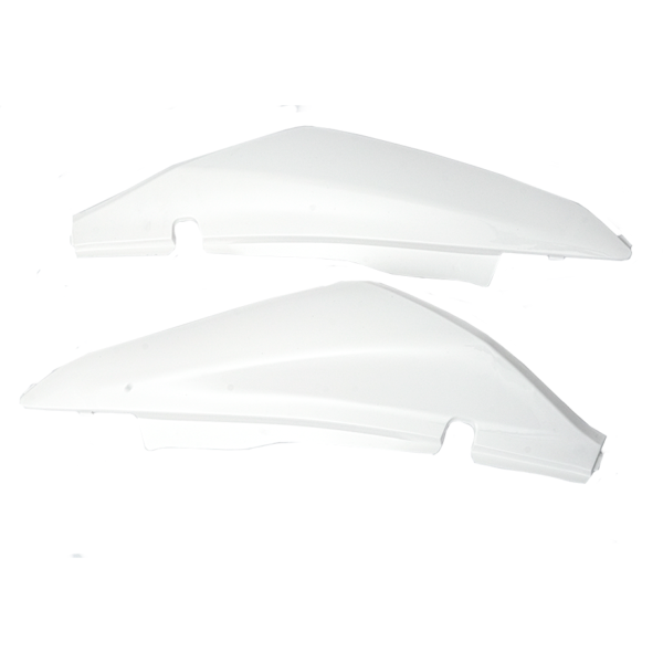 Cobertores laterales honda xr 150 blanco