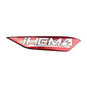 Tapa derecha de horquilla trasera ihema rojo