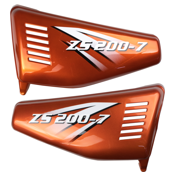 Tapas laterales freedom zs 200 color naranja