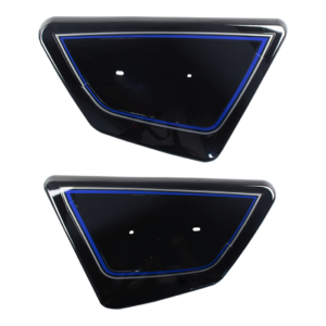 Tapas laterales suzuki gn 125 negras