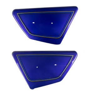 Tapas laterales suzuki gn 125 azul