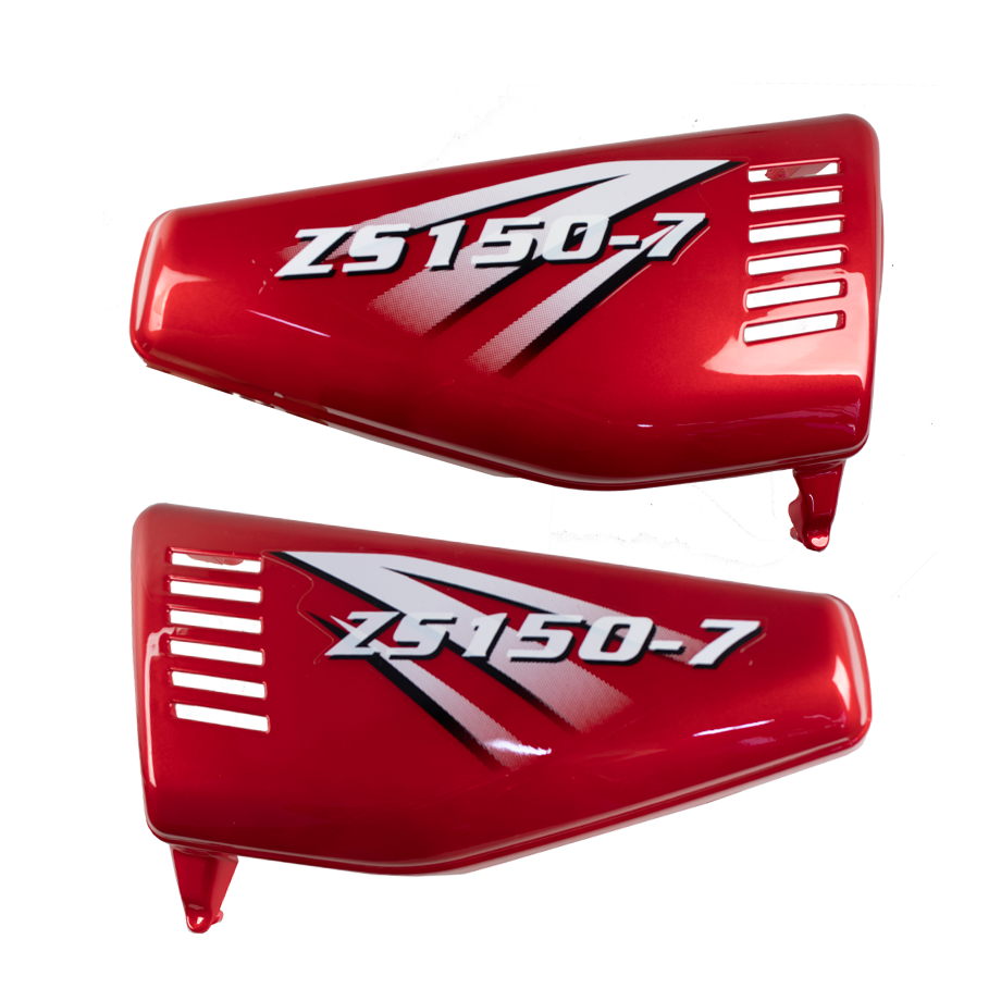 TAPAS LATERALES FREEDOM ZS 150 ROJO