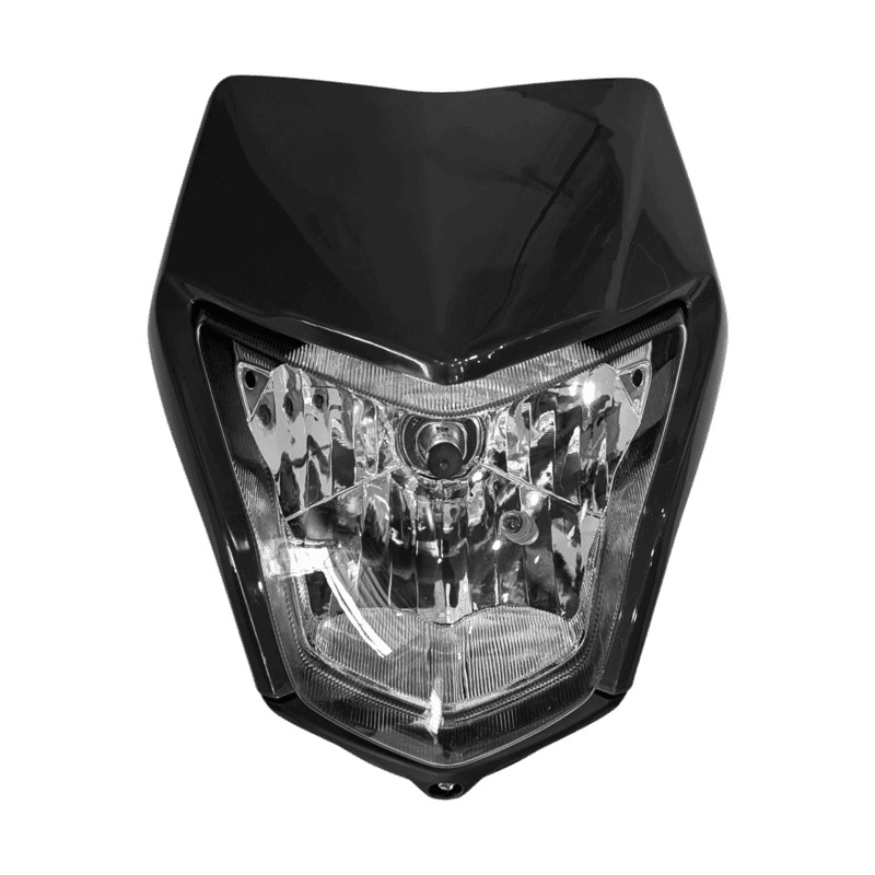 FAROL PRINCIPAL COMPLETO CON CARETA NEGRO KATANA SMX 200