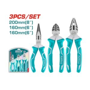 Juego alicates total 3pcs s.s.