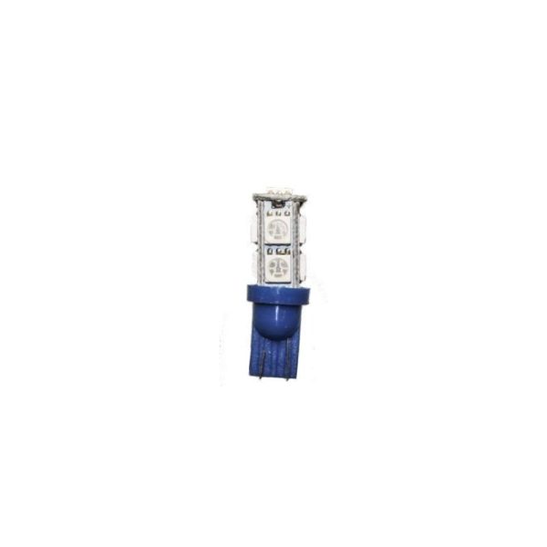 BOMBILLO T10 9 LED BLUE(LQ)