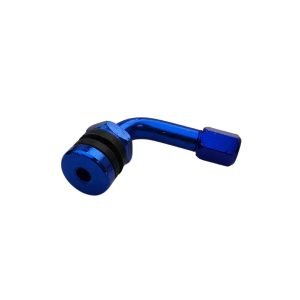 Foto de VALVULA PARA MOTO COLOR AZUL CURVA(LQ)