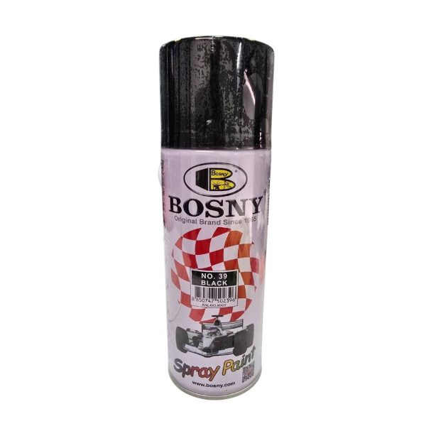 SPRAY BOSNY NEGRO BRILLANTE No 39