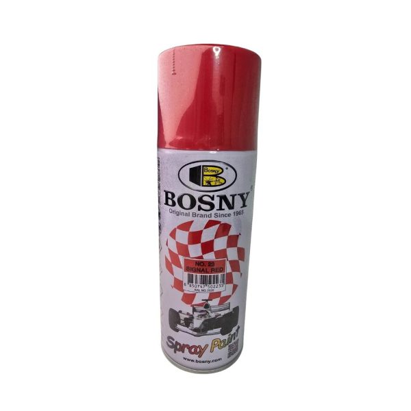 SPRAY BOSNY ROJO BRILLANTE No 23