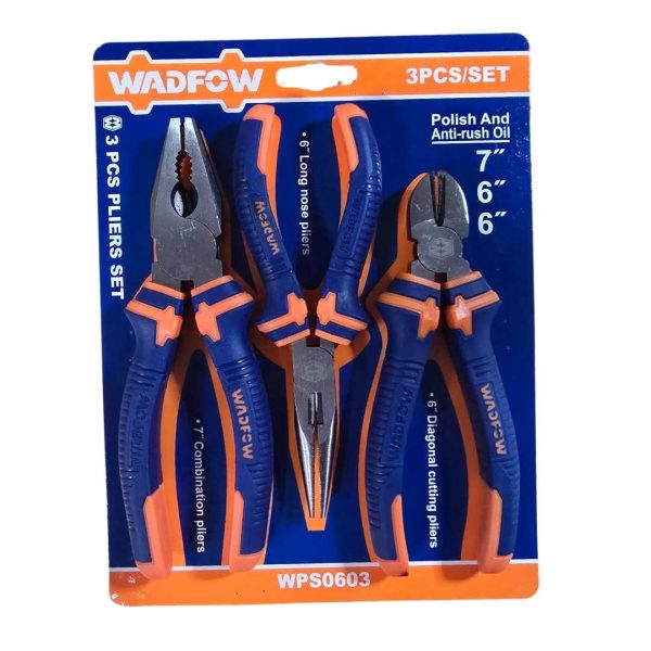 JUEGO ALICATES WADFOW 3PCS