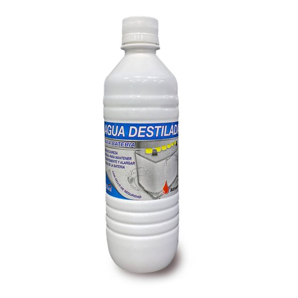 AGUA DESTILADA ADARGA 500 ML 12/C