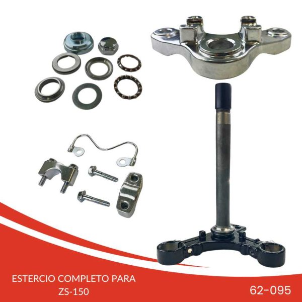 ESTERCIO COMPLETO PARA ZS-150 / BICI MOTOS