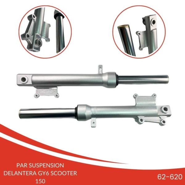 PAR SUSPENSION DELANTERA GY6 SCOOTER 150