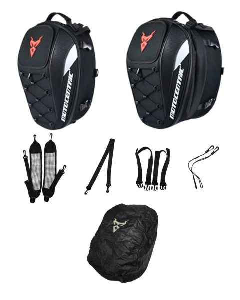 BOLSO PARA ASIENTO TRASERO DE MOTO IMPERMEABLE