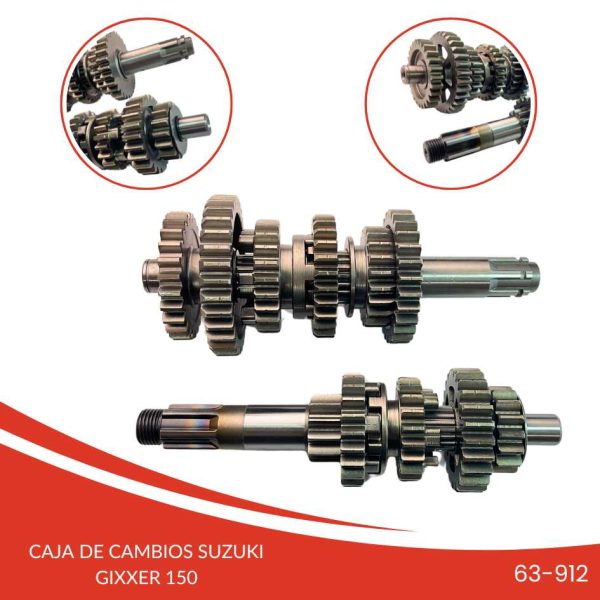 CAJA DE CAMBIOS SUZUKI GIXXER 150