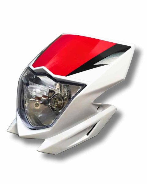 FAROL PRINCIPAL COMPLETO CARETA BLANCO YAMAHA XTZ-125
