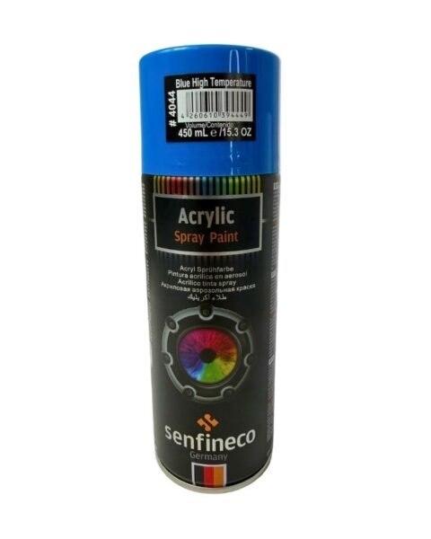 PINTURA SPRAY ACRILICA AZUL ALTA TEMPERATURA 450ML SENFINECO 4044