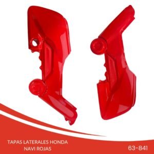 TAPAS LATERALES HONDA NAVI ROJAS (63-841)