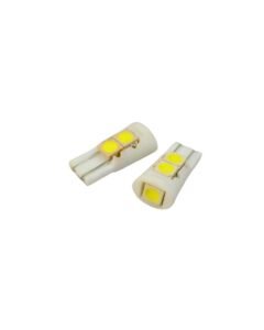 BOMBILLO LED CERAMICO T10 5050Â 5 LEDÂ BLANCO (65-262)
